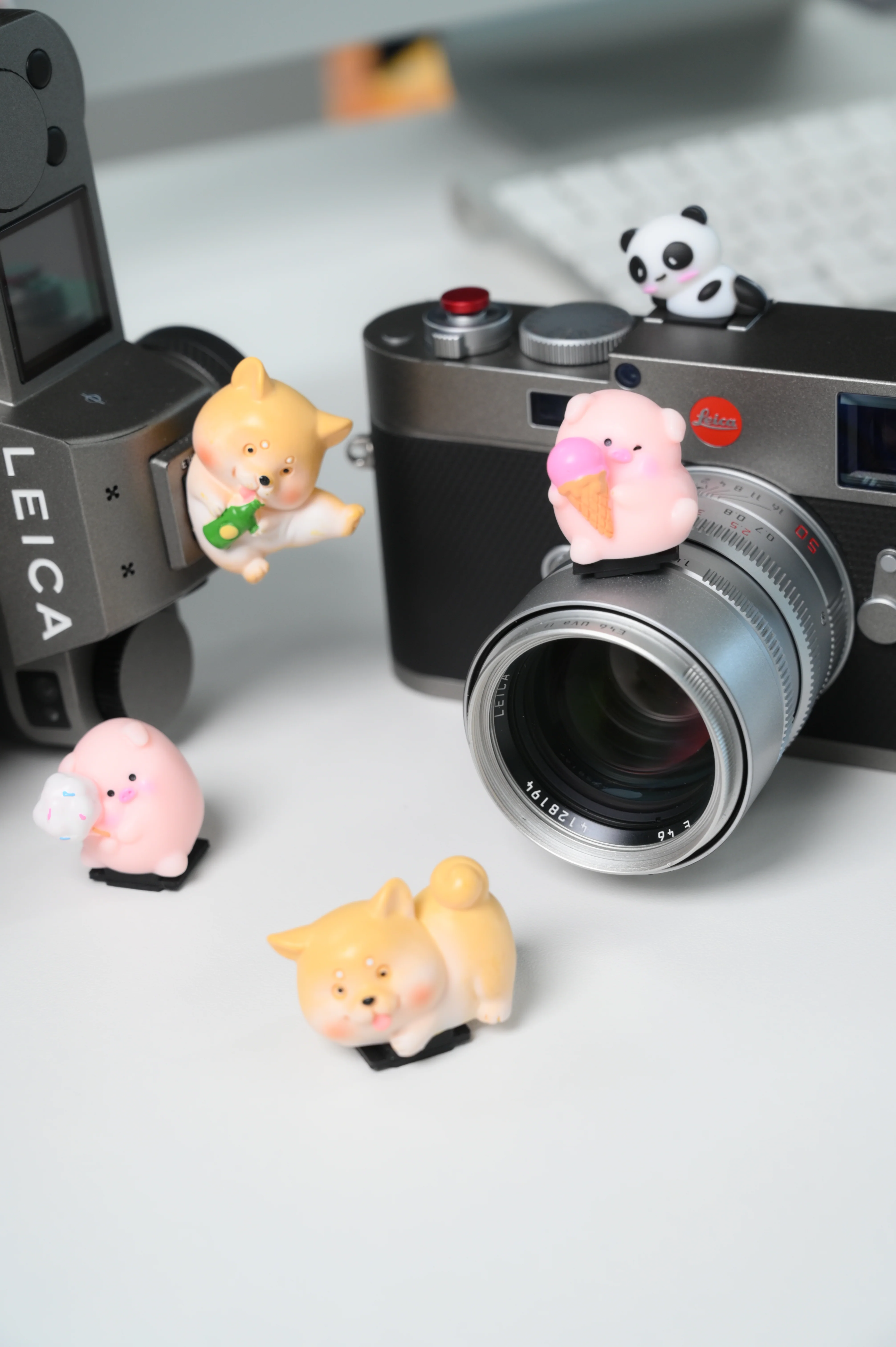 Hot Shoe Buddies Corgi Panda and Pigs Collectables - Image 3