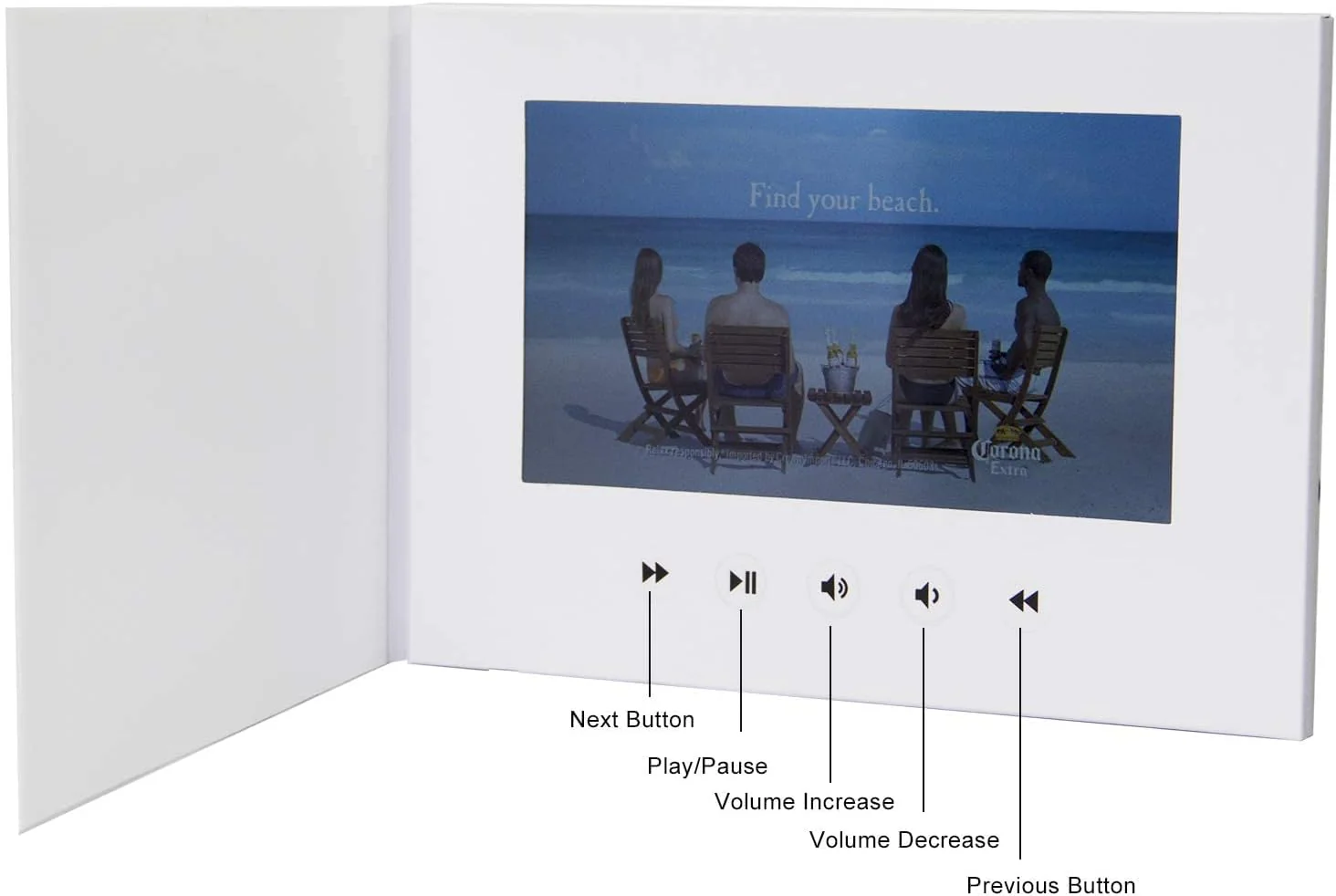 Personalized Video Books Wedding Video Book Album - Image 5
